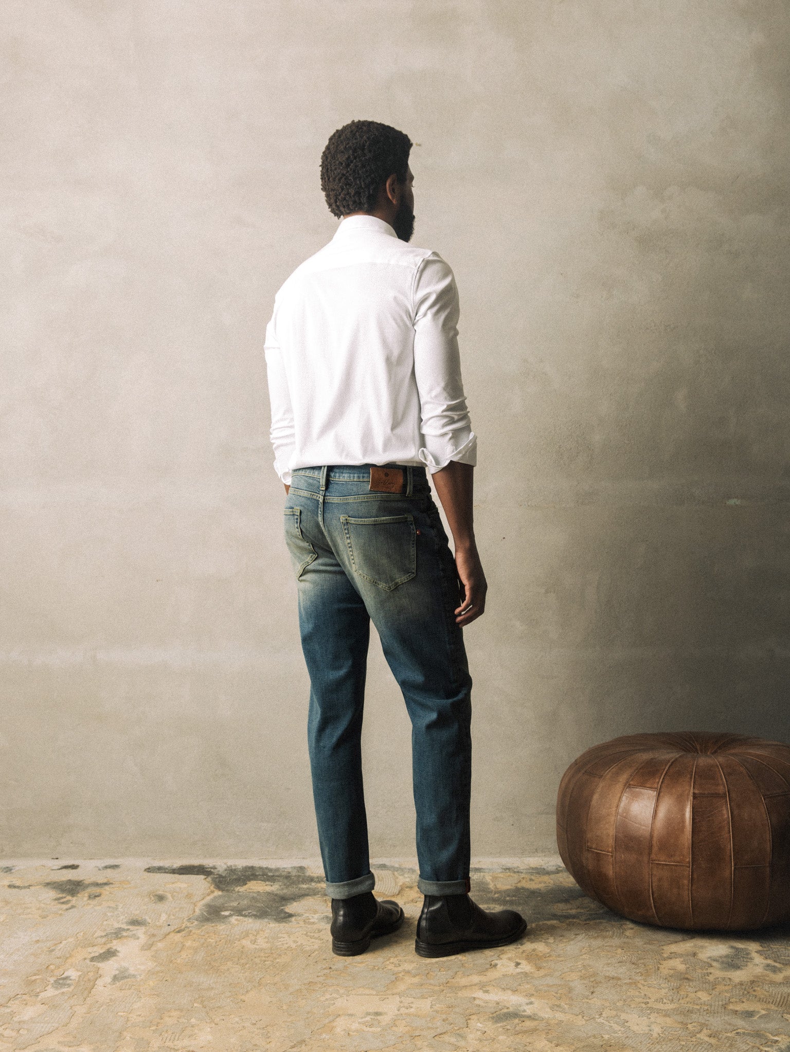 Modelshot / Vintage Blue / Detail